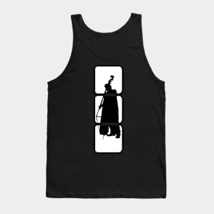 Double Bass Double Bass Jazz Musician Tank Top